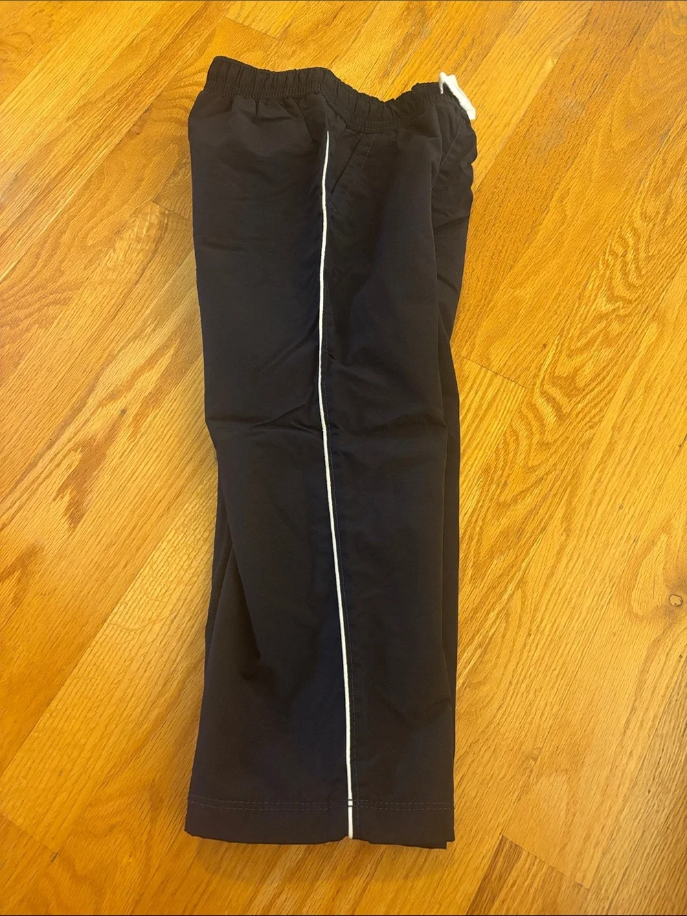 Black Wind Pants/Swish Pants (Size 3T)